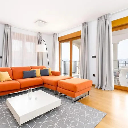 Beachfront With Pool, Panoramic Sea View - By Traveler Tourist Agency Krk - Id 2390 Apartament