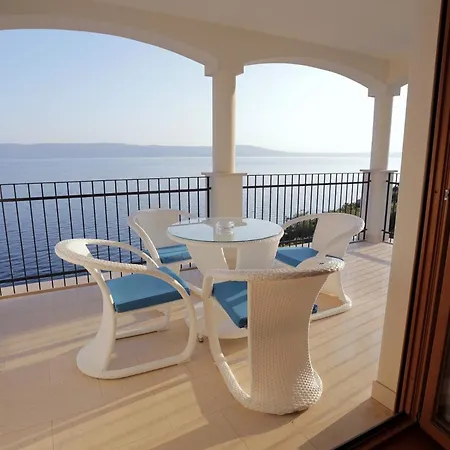 Beachfront With Pool, Panoramic Sea View - By Traveler Tourist Agency Krk - Id 2390 Apartament *