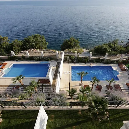 Beachfront With Pool, Panoramic Sea View - By Traveler Tourist Agency Krk - Id 2390