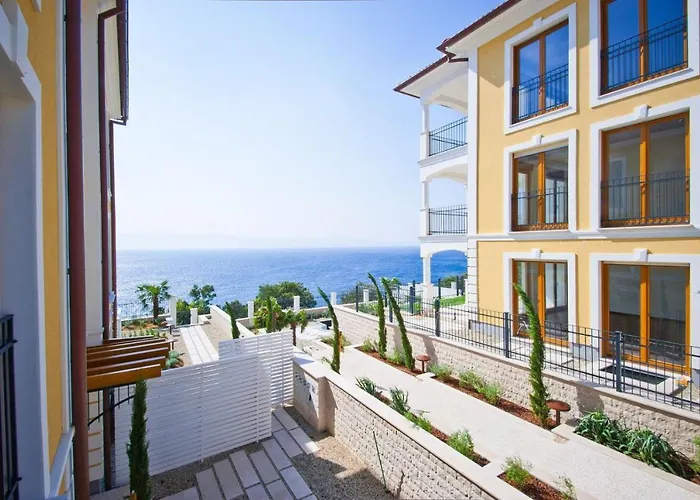Apartment Beachfront With Pool, Panoramic Sea View - By Traveler Tourist Agency Krk - Id 2390 Povile