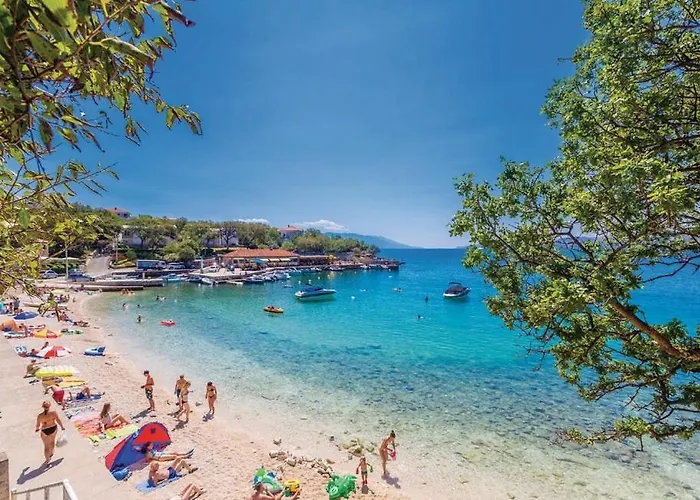 Beachfront With Pool, Panoramic Sea View - By Traveler Tourist Agency Krk - Id 2390 Apartment *