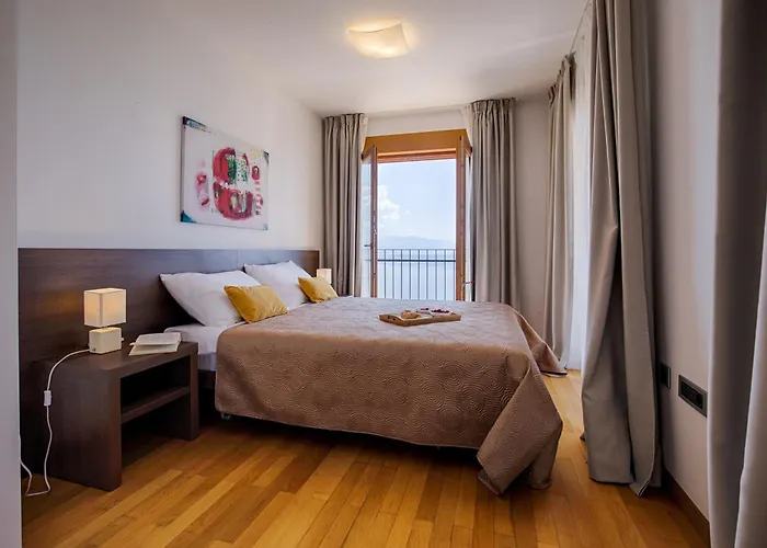 Beachfront With Pool, Panoramic Sea View - By Traveler Tourist Agency Krk - Id 2390 Apartment Povile