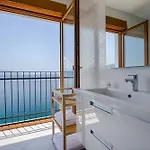 Beachfront With Pool, Panoramic Sea View - By Traveler Tourist Agency Krk - Id 2390 Lejlighed Povile