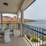 Beachfront With Pool, Panoramic Sea View - By Traveler Tourist Agency Krk - Id 2390 Povile