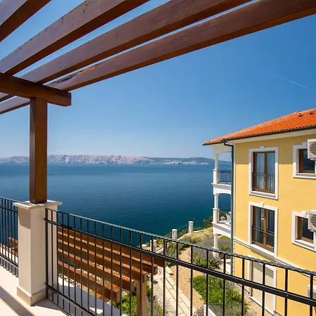 Beachfront With Pool, Panoramic Sea View - By Traveler Tourist Agency Krk - Id 2390 *