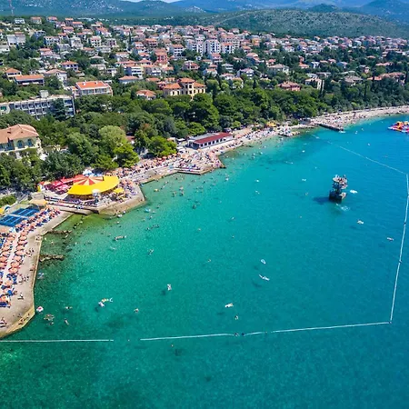 Beachfront With Pool, Panoramic Sea View - By Traveler Tourist Agency Krk - Id 2390 *